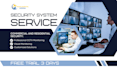 remote cctv and surveillance monitoring as security guard