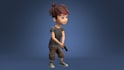 do stylized 3d character modeling
