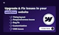 fix webflow website issues, bugs, updates, customization, responsive solutions