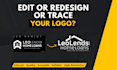 redesign, modify, refresh, edit, fix, redraw, alter, amend, update your logo
