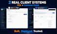 build custom CRM erp inventory software