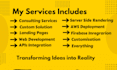 do website development, build custom website, frontend, full stack web developer