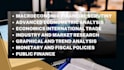 do research related to economics, finance, and statistics