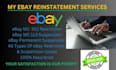 reinstate your permanently suspended ebay account,  guaranteed reinstatement