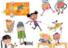 illustrate childrens books and educational books