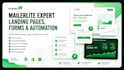 set up mailerlite automation, landing pages and forms