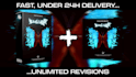 design cover art for your loop kit, drum kit, sample pack