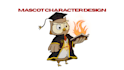 draw cute cartoon animal characters or mascot