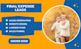 generate final expense lead final expense website final expense landing page