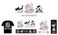 make a korean, japanese, chinese calligraphy logo