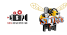 design a professional modern podcast, radio logo