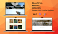 design or redesign a professional, responsive wix website
