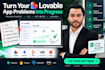 fix and finish your lovable bolt replit or vibe coded app