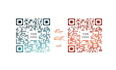 customized shape and color of qr code