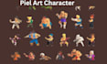 make pixel art character pixel animation pixel sprite sheet rpg maker