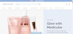 design cosmetic store blush mascara shopify store makeup microneedling website