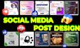 create social media posts designs and meta ads