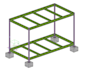 design the moduler steel house structures
