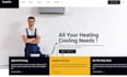 design hvac website heating website air conditioning website