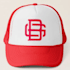 create a baseball style monogram logo interlocking letters