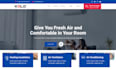 design hvac website plumbing website air duct website