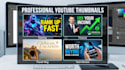 design catchy youtube thumbnails to boost views
