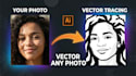 do vector tracing or convert to vector quickly