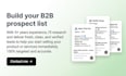 do b2b lead generation for any business leads and prospect list