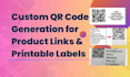 generate custom qr codes in bulk