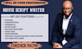 turn your synopsis to movie script, scriptwriting, screenplay, screenwriting