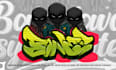 do awesome graffiti and throw up
