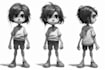 hand draw your cartoon sketch