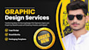 be your professional graphic designer for any project