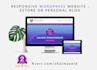 build modern wordpress and shopify website, store or blog