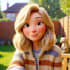 retratos  disney pixar con ia