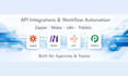 build and fix API integrations, webhooks, zapier, make, n8n automation workflows