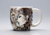 creative eye catching typography mug design