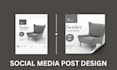 do social media post design and cover photos