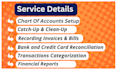 do bookkeeping in quickbooks online setup catch up and clean up