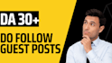 write and publish high da guest post with high do follow websites backlink