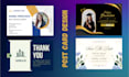 design rack card , post card , pop up banner , standee