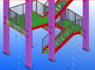 create metal steel stair with detail drawings