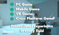 code a unity game or unity script