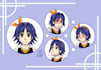 draw character reference sheet in anime style