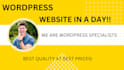 do website design, build wordpress website