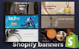 design a professional shopify banner web banner