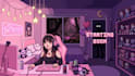 craft vtuber animated backgrounds for stream, twitch tiktok