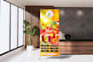 do outstanding roll up, retractable, vertical stand banner