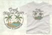 create retro vintage t shirt designs