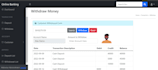 do online banking in asp net using csharp and bootstrap